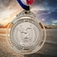 thumbnail image 5 of 2 en Medalla Ganador Recompensa Oro Plata Bronce Premio Oro Plata Bronce Medalla, 5 of 6