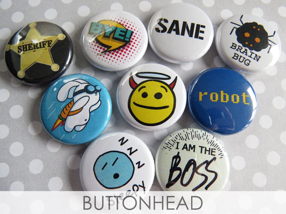 Button Pins for Backpacks 2.28 inch Cute Smile Colorful Pinback Buttons for Pins for Children's Backpack and Hat Pin - 12 / Pack