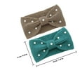 thumbnail image 2 of OHOIOLLA 2Ud Para Con Y Tejida Para Mujer Accesorio Decorativo Color Surtido, 2 of 6