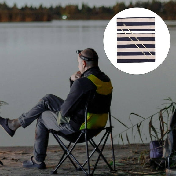 RENACLIPY Folding Chair Repair Seat Cover, Canvas Replacement for Outdoor Camping, Patio, Lawn Chairs, Comfortable and Sturdy