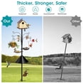 thumbnail image 4 of Poste para comedero de aves MQHUAYU de 274 cm ajustable y a prueba de ardillas, 4 of 7