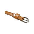 thumbnail image 3 of INSPIRE CHIC Women's Embossed Stitching Edge Single Alloy Pin Buckle Belt Ochre 29 7/8 -34 5/8 inches, 3 of 7