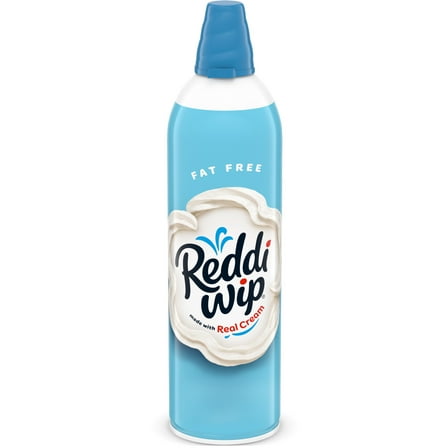 Reddi-wip Fat Free Whipped Topping Made with Real Cream, 13 oz