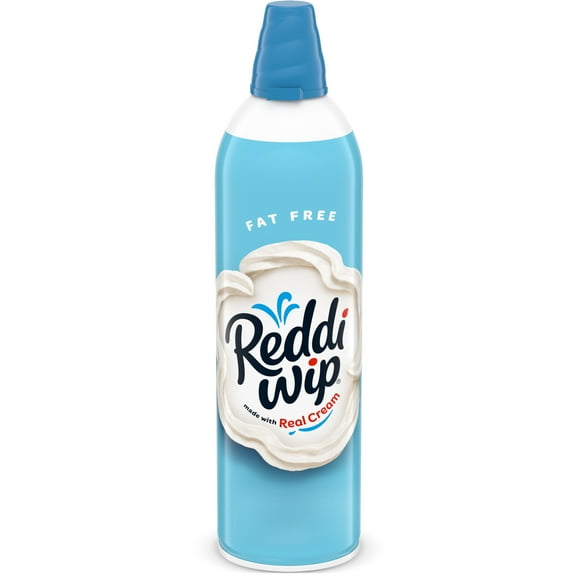 Reddi-wip Fat Free Whipped Topping Made with Real Cream, 13 oz