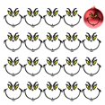 thumbnail image 1 of Pegatinas transferibles de vinilo Boroner, 20 unidades, para Navidad, 7,5 x 7,5 cm, 1 of 7
