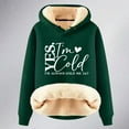 thumbnail image 4 of XINXIAOO Hoodies Sweatshirt for Women Long Sleeve Hoodie Pullover Hoodies for Women Oversized Hoodies for Women Dark Green Clothes Women Fall Clothes Young Women's Wear, 4 of 4
