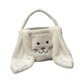 thumbnail image 3 of Bolsa de transporte ligera para dulces de Pascua, cesta de regalo con huevos decorativos y contenedor de almacenamiento. Blanco, 3 of 9