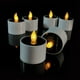 thumbnail image 1 of Juego de 6 velas LED, velas sin llama, realistas y brillantes, con energía solar, velas eléctricas falsas para mesas votivas, fiestas, cumpleaños, bodas, Navidad, 1 of 5