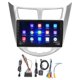 thumbnail image 1 of Reproductor De Audio Y Video, Navegador De Automóvil Pantalla Táctil Capacitiva De 9 Pulgadas Para Android 10 Reemplazo Para Hyundai Solaris / Accent / Verna 2010-2016 Cergrey 2+32G, 1 of 8