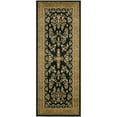 thumbnail image 2 of SAFAVIEH Lyndhurst Isadora Traditional Bordered Runner Rug, Black/Tan, 2'3" x 16', 2 of 8
