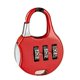thumbnail image 2 of Tough Alloy Steel Padlock with 3 Digits Password Combination for Luggage, 2 of 7