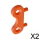 thumbnail image 1 of 2 llaves de repuesto para placa de relleno de cubierta de nailon, repuesto para la mayoría de barcos, yates, color naranja 2 piezas, 1 of 8