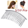 thumbnail image 3 of CIMAXIC 5Ud Peine De Metal Plata Para De En Ocasiones Especiales, 3 of 7