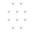 thumbnail image 3 of Ounissouiy Navidad bayas artificiales pino cono flor rama decoración navideña Blanco 10Conjunto, 3 of 6