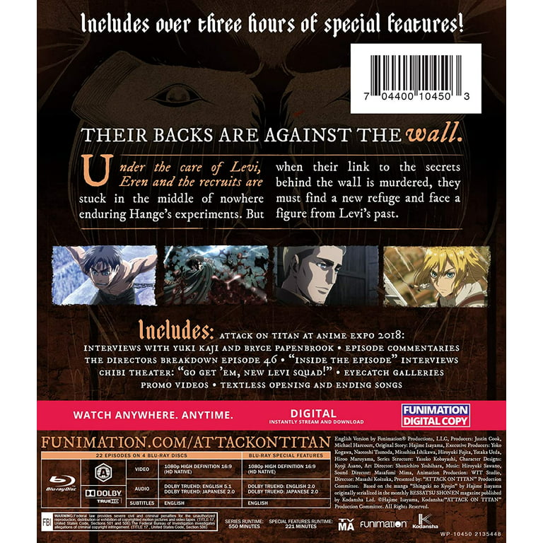  Attack on Titan, Part 2 (Standard Edition Blu-ray/DVD