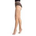 thumbnail image 1 of Capezio Women's Studio Basics Fishnet Seamless Tight,Caramel,Small/Medium, 1 of 4