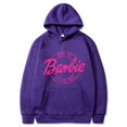thumbnail image 1 of Barbie Let S Go Printed Pattern Ebay Plus Fleece Sweatshirt Hoodie, 1 of 2