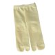 thumbnail image 5 of Calcetines con puntera dividida, calcetines Tabi para mujer, prácticos, transpirables, suaves, tipo sandalia, con chanclas Amarillo claro, 5 of 7