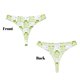 thumbnail image 3 of Balery Frogs and Dragonflies Tangas de Algodón para Mujer con Estampado – Ropa Interior Sexy, Transpirable, G-string-Small, 3 of 6