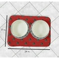 thumbnail image 3 of Simply Daisy Crazy Christmas Pet Feeding Mat for Dogs and Cats, 3 of 3