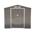thumbnail image 5 of Outsunny Outdoor Metal Garden Storage Shed, 5 of 7