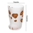 thumbnail image 2 of Vaso de cristal creativo con forma de pie de gato, vaso de bebida de cerveza con garra de gato esmerilado Wmkox8yii FHAKJF276, 2 of 2