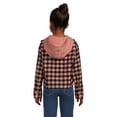 thumbnail image 2 of Wonder Nation Eb Girls Ls Flannel Top, 2 of 5
