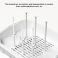 thumbnail image 3 of 2025 Large Baby Bottle Organizer with Cover ＆ Removable Drain Tray, Dustproof Portable Baby Bottle Drying Rack Reusable Bottle Rack Holder Storage (E), 3 of 12