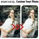 thumbnail image 2 of Funda de teléfono de cristal personalizada para IPhone 13 14 12 7 8 Plus X 11 Pro XS MAX XR, diseño personalizado, imagen, nombre, foto Tan Jianjun unisex, 2 of 2