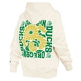 thumbnail image 3 of Women's Pressbox  Cream Oregon Ducks Elena Janise Hoodie, 3 of 3