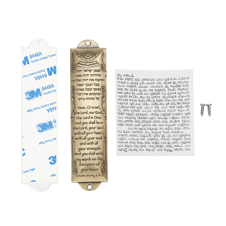 BRTAGG Mezuzah Case, Bronze, 5.3 Inches photo 2