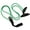 Green, variant on Green Over the Door Shoulder Rope Pulley for Exercise Joint Rehabilitation Physical Therapy and Joint Mobility Training - 10 inches / 25.4 cm