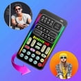 thumbnail image 4 of I9 Voice Changer Full Kit, Multiple Sound Effects, Bluetooth Live Sound Card, Ultra-thin Portable Live Sound Card, Microphone Tool, 4 of 5