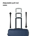 thumbnail image 6 of Historyli Go5H 3pcs Hardshell Luggage Sets 20"/24"/28" Lightweight Suitcase With 2 Hooks Spinner Wheels TSA Lock For Travel, 6 of 9