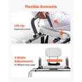 thumbnail image 5 of VEVOR Sliding Shower Chair, 400 lbs Tub Transfer Bench for Bathtub with Swivel Seat, Shower Bench with Pivoting Arms and Backrest, Height & Width Adjustable for Handicap, Seniors,Elderly and Disabled, 5 of 9