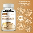 thumbnail image 6 of Creatine Monohydrate (Micronized) 3000mg - Increase Strength and Build Muscle, Improve Muscle Health - 120 Capsules, 6 of 10