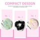 thumbnail image 4 of 15 unids anillos de pelo elástico mujeres pelo pelusa pelusa corbatas decoraciones para el cabello, 4 of 6
