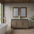 thumbnail image 2 of James Martin Vanities 620-V60d-3Pbl Portland 60" Double Basin Wood Vanity Set - Wood, 2 of 2