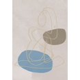 thumbnail image 2 of 1x Studio II 14x18 Gold Ornate Wood Framed with Double Matting Museum Art Print Titled - Golden Lines, 2 of 4
