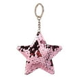 thumbnail image 2 of SPRING PARK Women Sequins Key Ring Star Glitter Rainbow Car Bag Keychain Pendant, 2 of 8