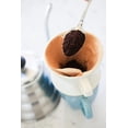 thumbnail image 4 of Ceramic Pour Over Coffee Maker with 40 Count Filters - Elegant Single Serve for Rich Brewed Pour Over Coffee - Base Measures 4", Height 3" - Brews 8-16 oz, 4 of 4