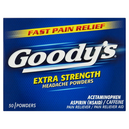 Maux de tête Extra Strength s 'Goody - 50 CT Powders