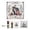White], variant on She Stitched The Stars Patriotic Cross Stitch Kit, 1776-2026 250th USA Anniversary Embroidery Set, Complete Cotton Linen Needlework Craft Supplies(White])