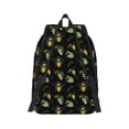 thumbnail image 3 of Daiia Bee Floral Vintage Canvas Backpack for Men and Women ,Hiking Backpack,Travel Laptop Bag for School,Large Capacity Backpack, 3 of 8