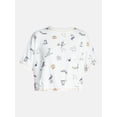 thumbnail image 5 of Way to Celebrate Women's Hacci Knit Short Sleeve Sleep Top, Sizes XS to 3X, 5 of 5