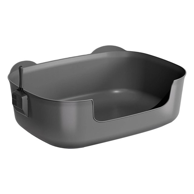 Extra Large Enclosed Cat Litter High Odor Control Kitty Litter Tray With Privacy Hood For Indoor Cats 40X14.5Cm Gift