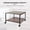 Wood, variant on Heavy Duty  Printer Stand with Locking Wheels,  Large Printer Table Shelf, Holds 100 lbs per Shelf - Fits Most 60" Desks, Perfect for Office, Home, Laser Printer or Mini Fridge