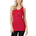 thumbnail image 4 of KOGMO Womens Basic Stretchy Cotton Spandex Racerback Tank Top 3-Pack (S-XL), 4 of 5