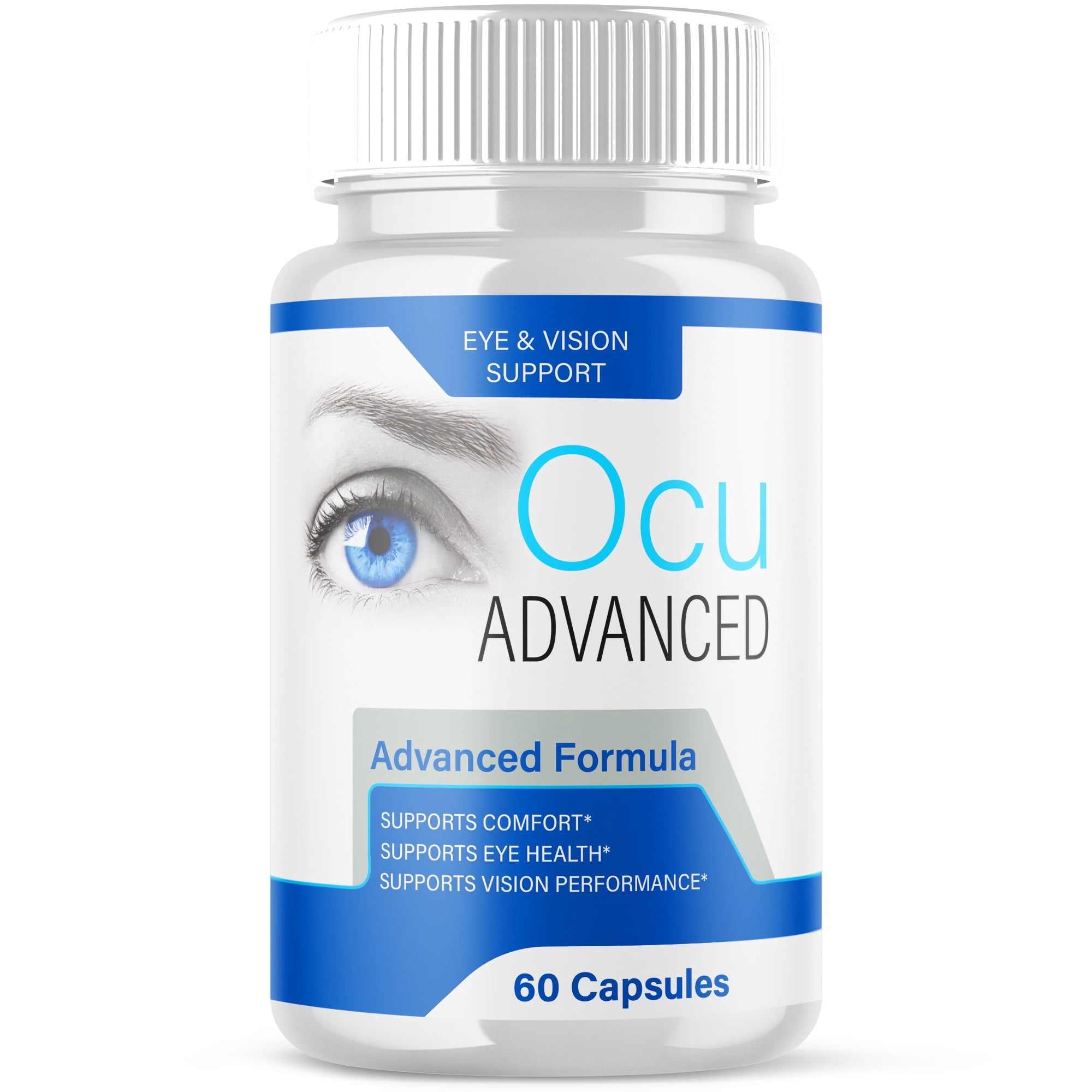 Ocu Advanced Vision Care Pills Advanced Formula Eye Health Supplement OcuAdvanced 60 Capsules