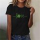 thumbnail image 5 of Mujeres Manga Corta de Verano Tops Impreso Sudadera Casual, Cuello Redondo Blusa Ligera para la Primavera Y el Verano, 5 of 7